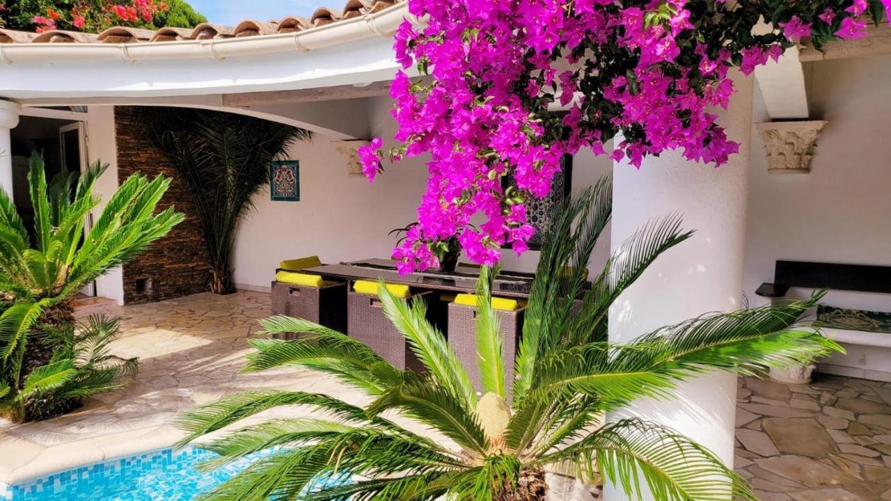 Villa Provencale A Sainte Maxime, Golf De Saint Tropez Eksteriør bilde