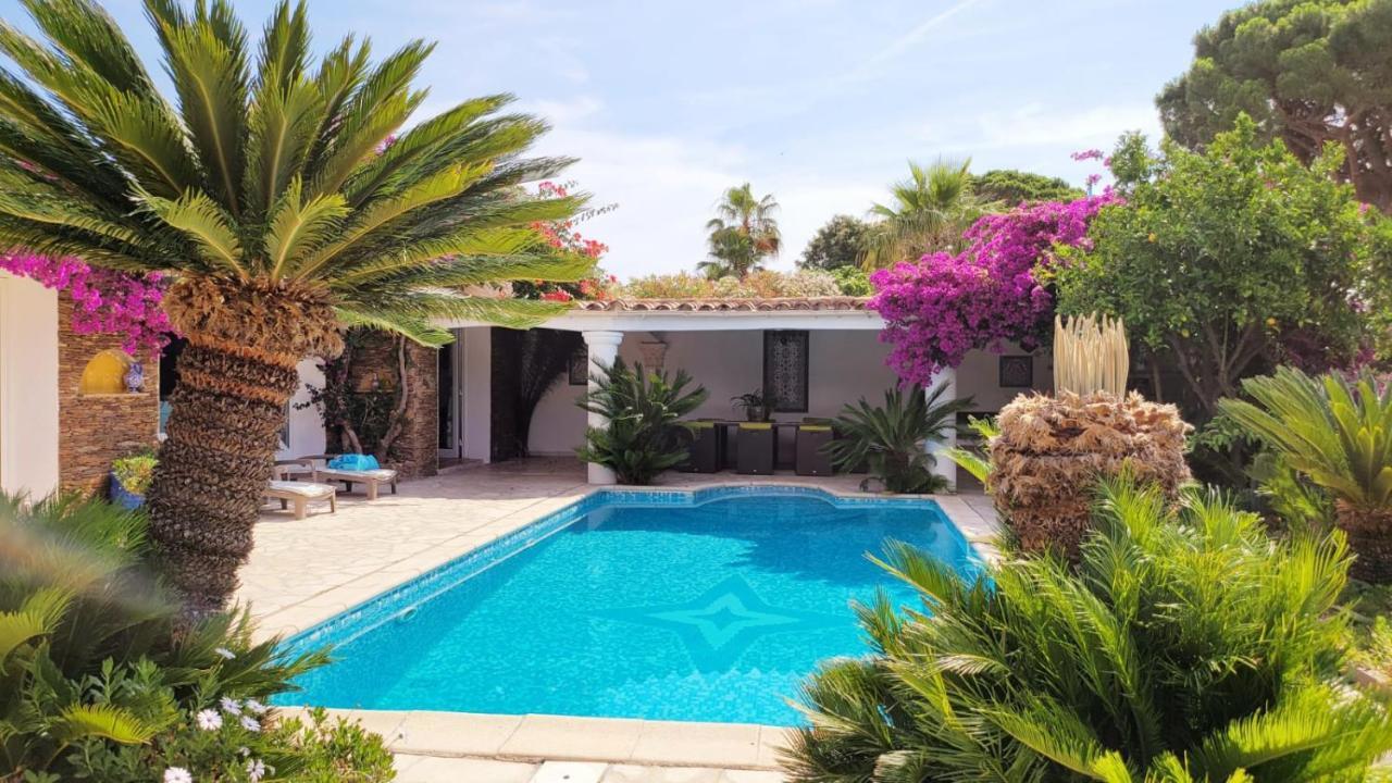 Villa Provencale A Sainte Maxime, Golf De Saint Tropez Eksteriør bilde