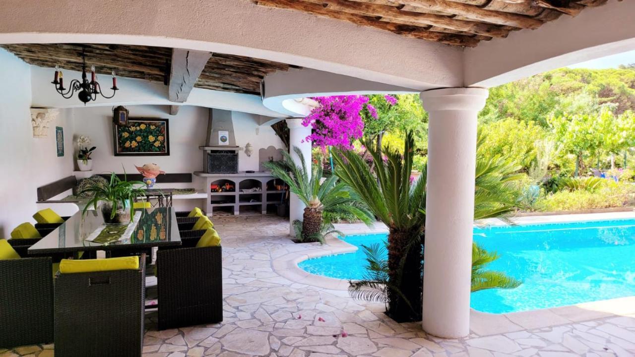 Villa Provencale A Sainte Maxime, Golf De Saint Tropez Eksteriør bilde