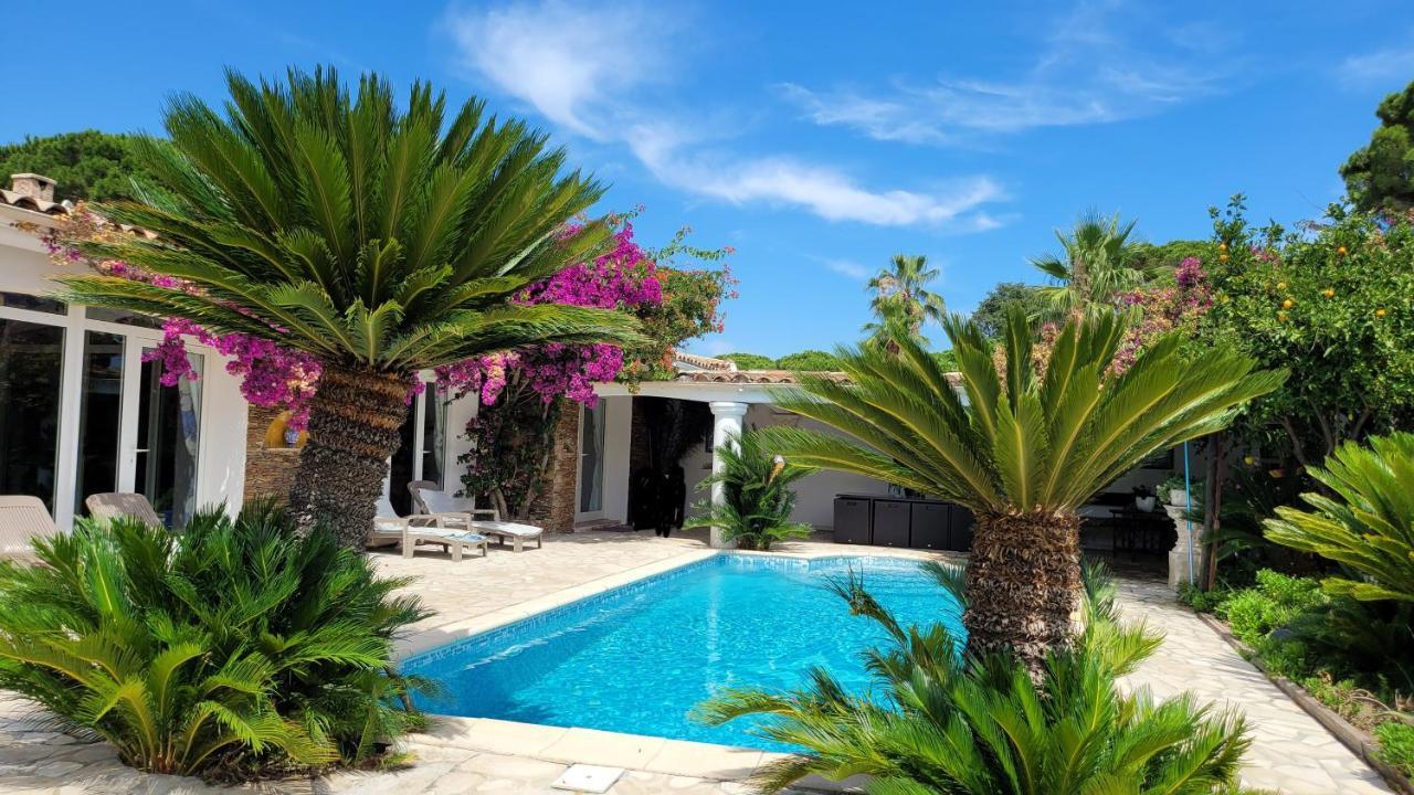 Villa Provencale A Sainte Maxime, Golf De Saint Tropez Eksteriør bilde