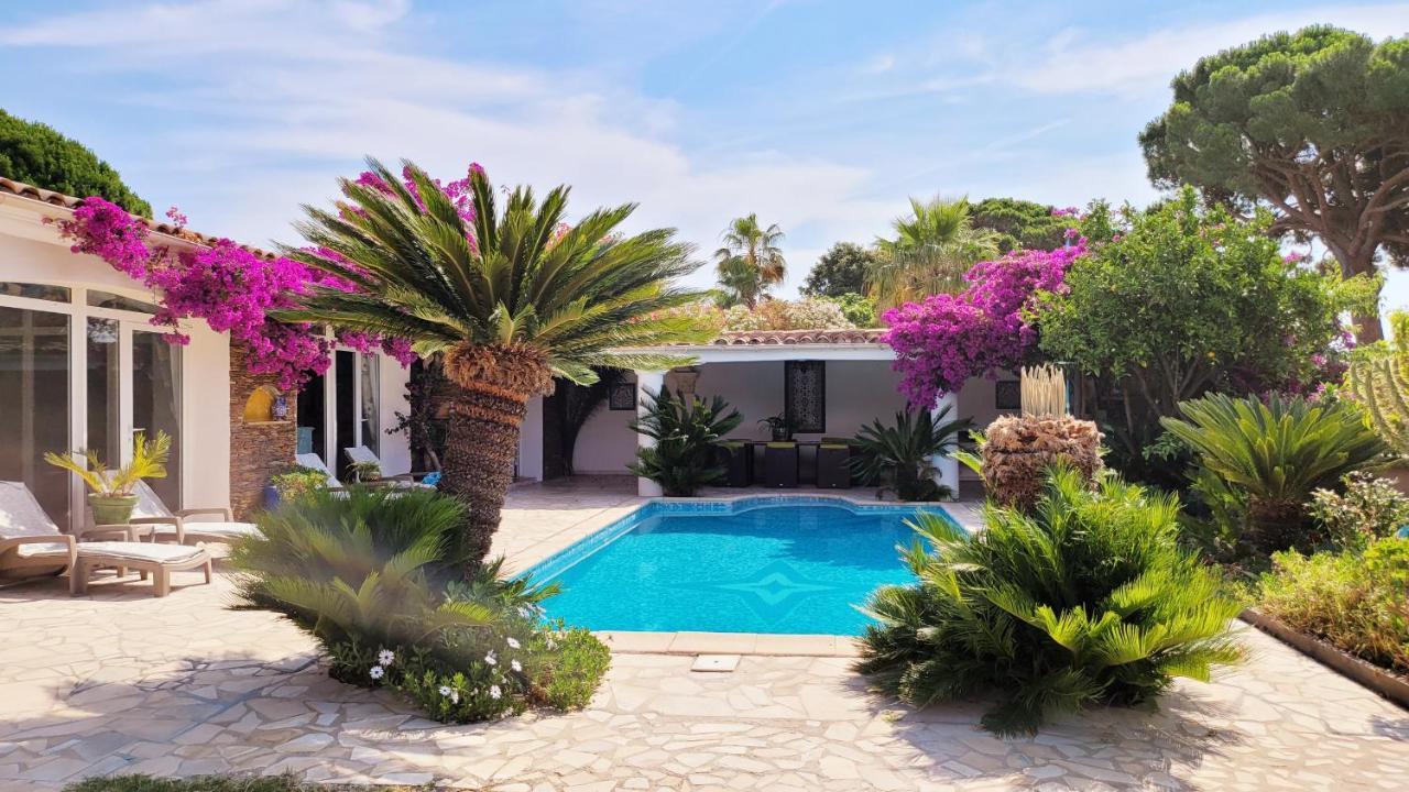 Villa Provencale A Sainte Maxime, Golf De Saint Tropez Eksteriør bilde