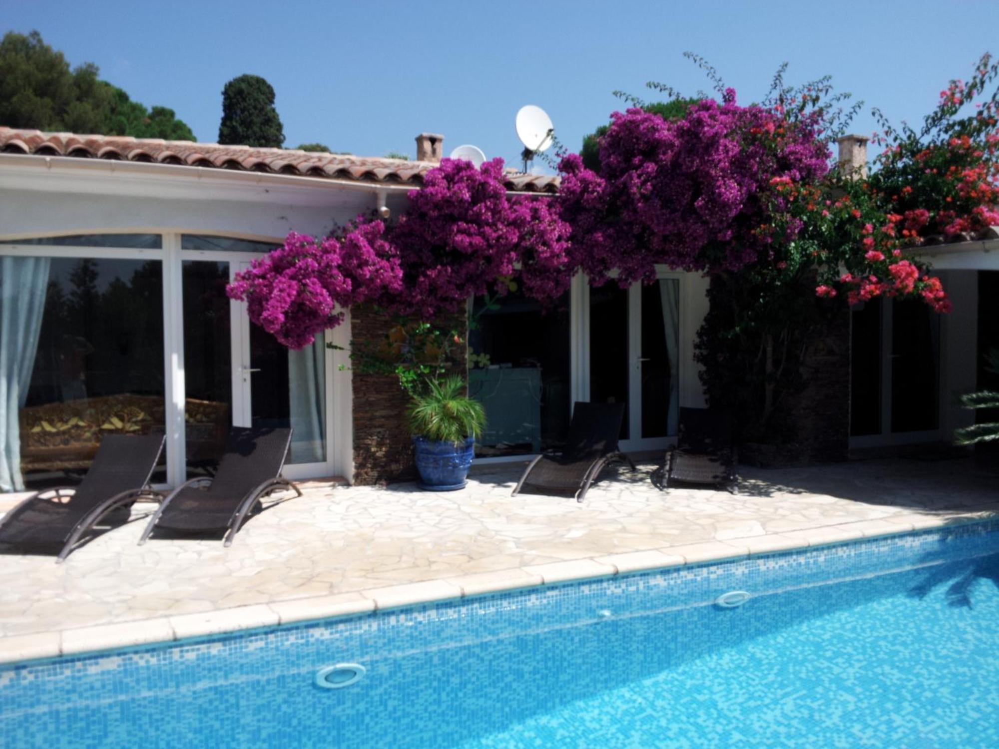 Villa Provencale A Sainte Maxime, Golf De Saint Tropez Eksteriør bilde