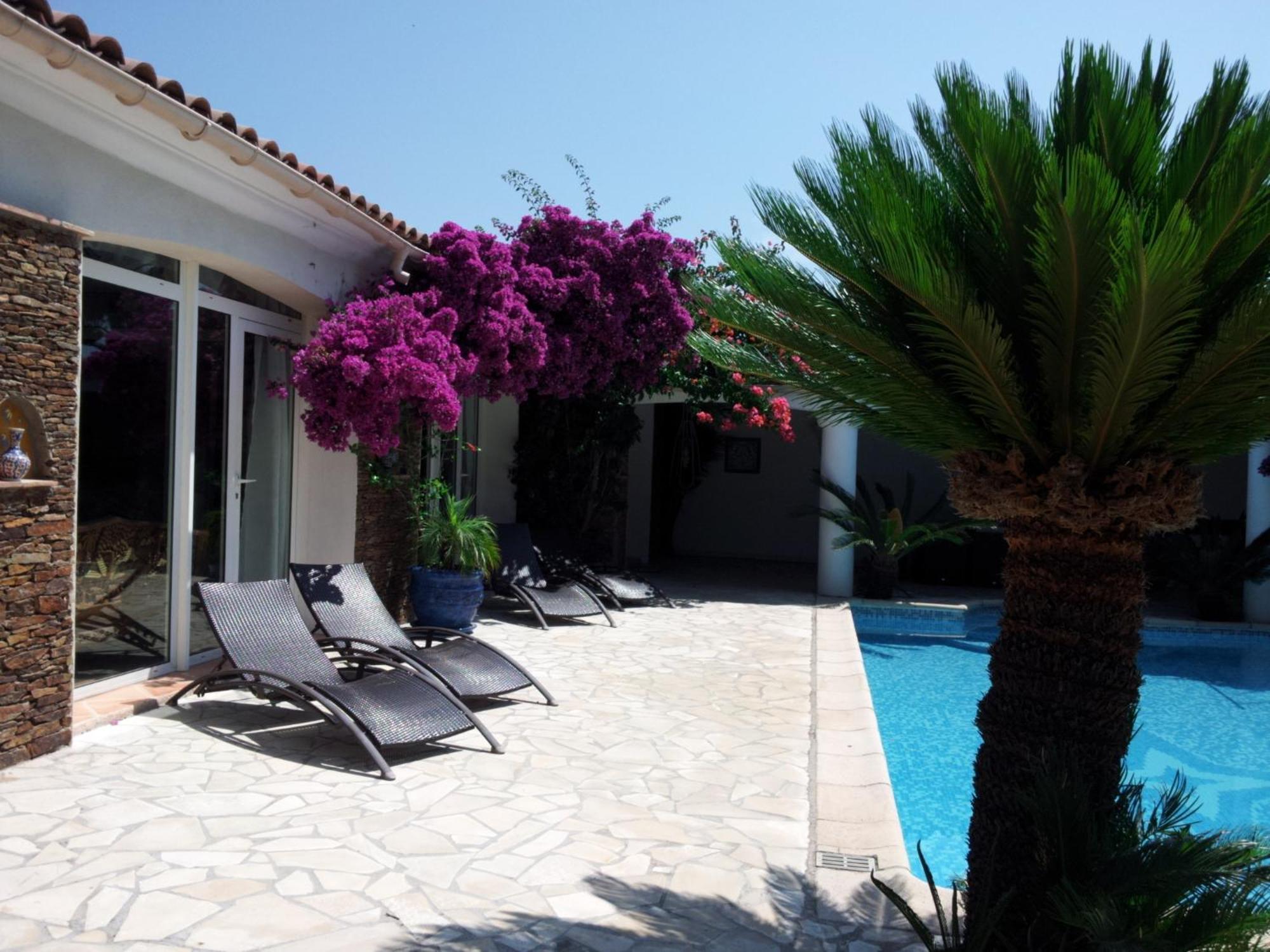 Villa Provencale A Sainte Maxime, Golf De Saint Tropez Eksteriør bilde