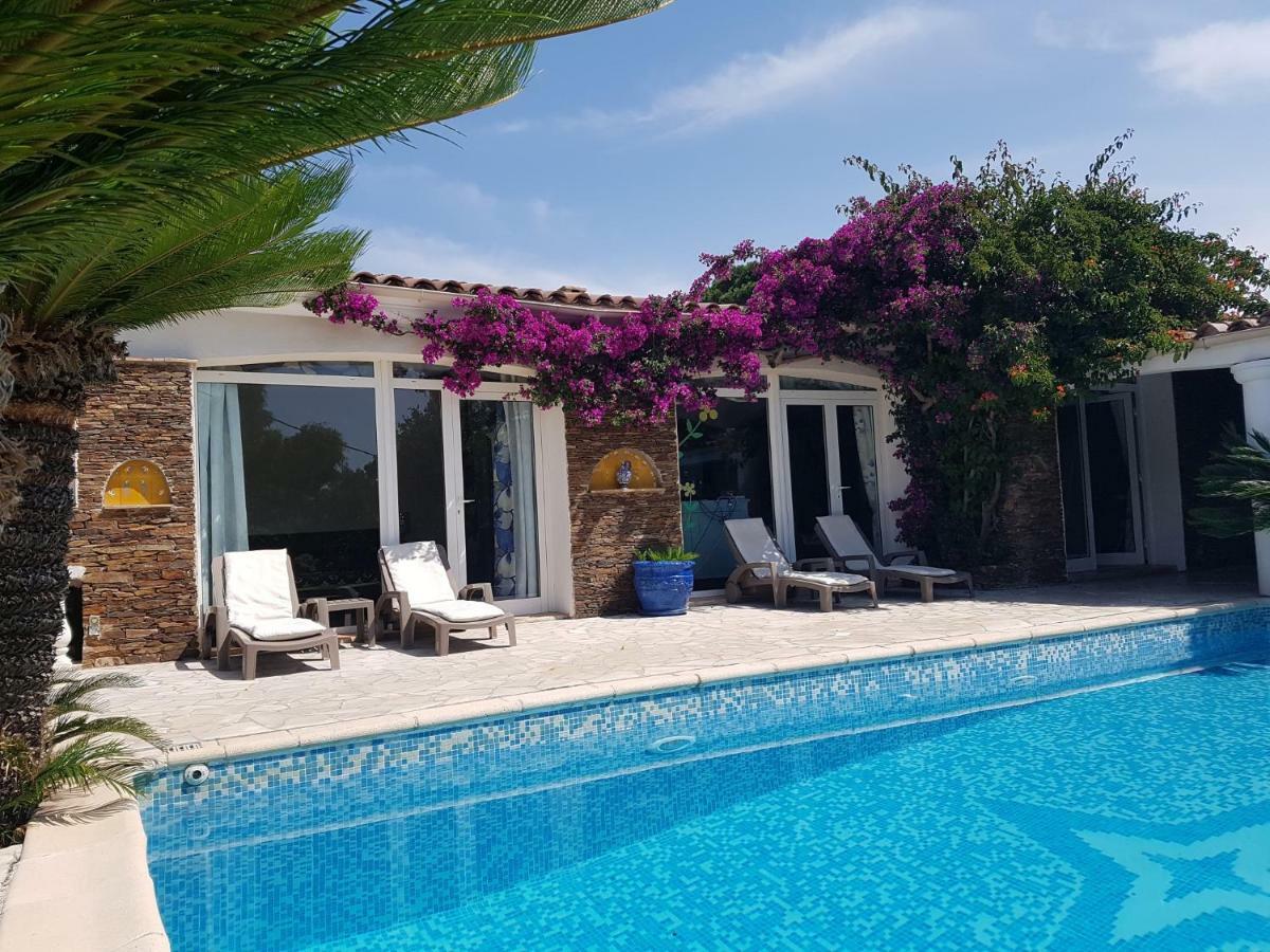 Villa Provencale A Sainte Maxime, Golf De Saint Tropez Eksteriør bilde